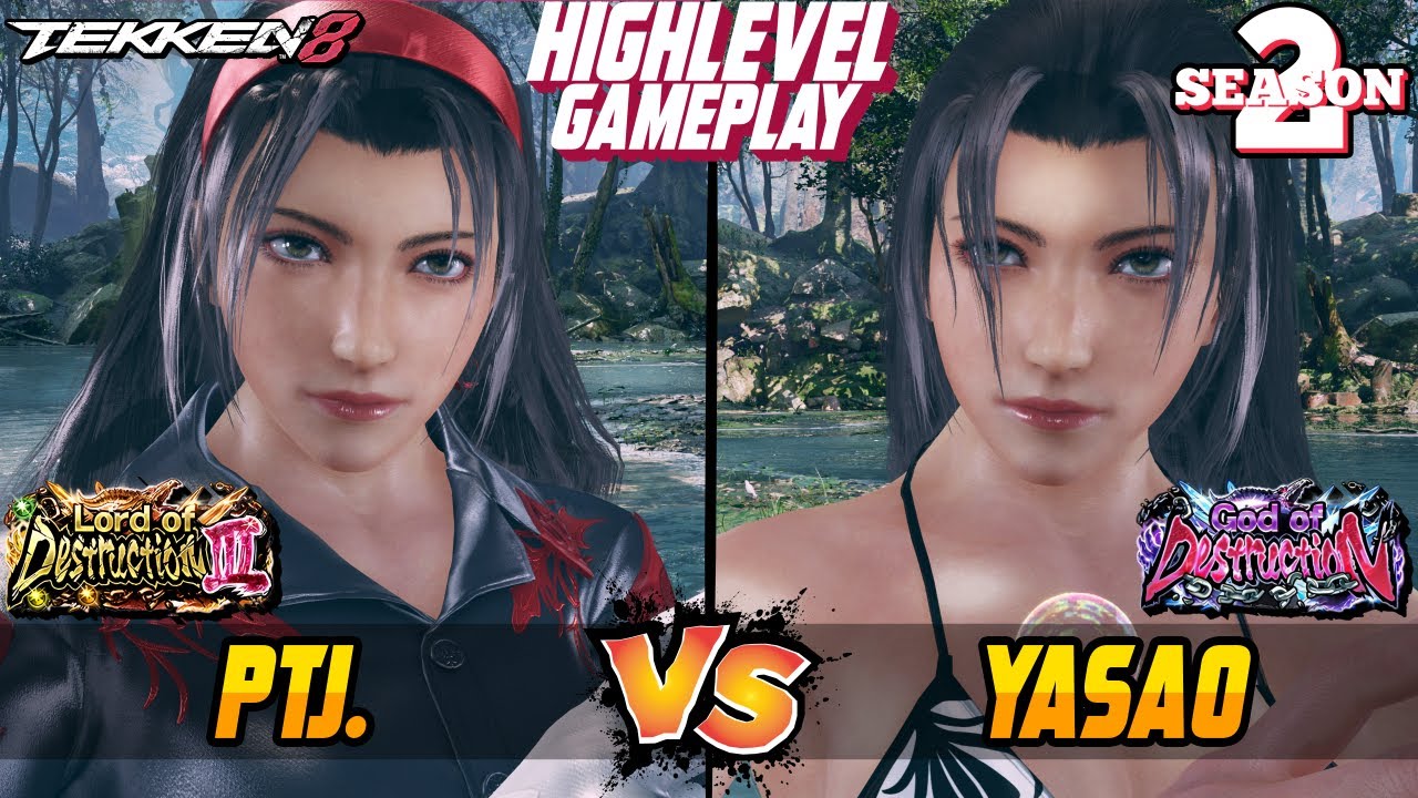 Tekken 8 – PTJ (Jun Kazama) vs YASAO (Jun Kazama) – T8 High Level Gameplay
