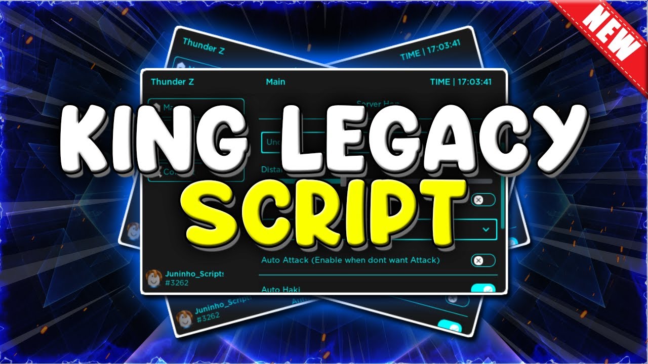🔥 King Legacy Script – Juninho Scripts