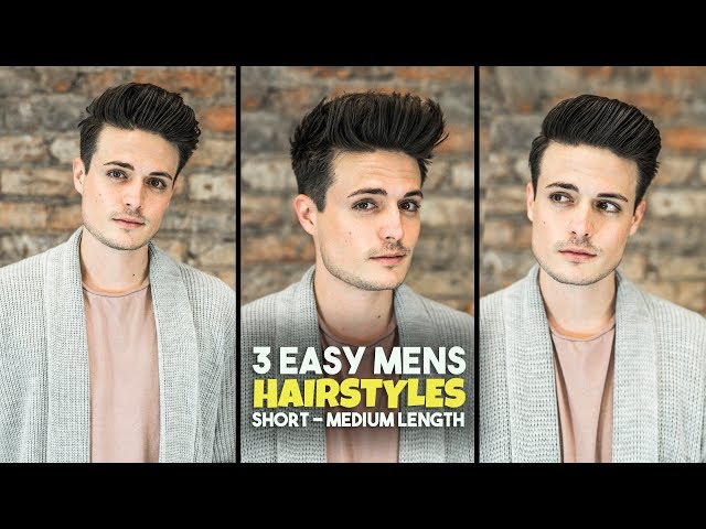 100 Elegant Men's Medium Hairstyles - [Be Creative in 2024]