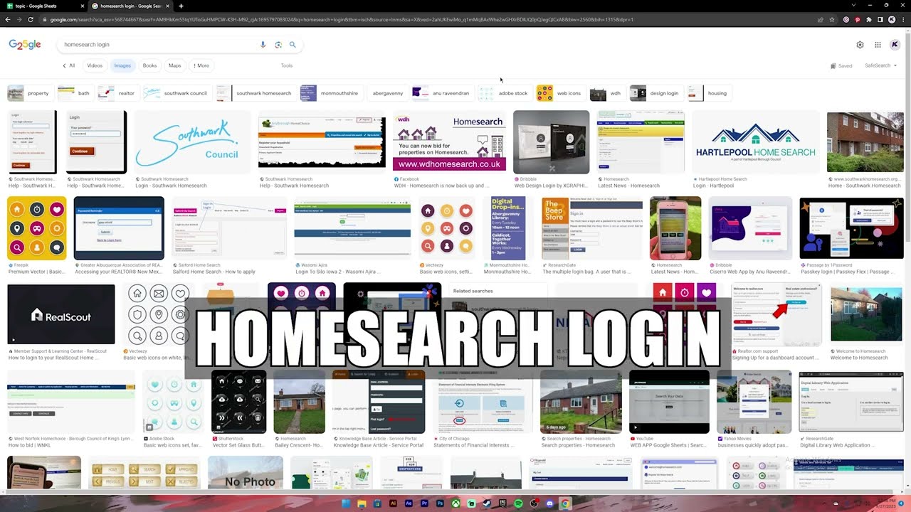 How to Login in to Homesearch | Homesearch Login 2024 -  (EASY)
