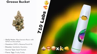 Grease Bucket #9 | 710 Labs live rosin disposable review!