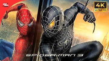 Spiderman 3: Black Suit Spiderman Full Gameplay + Ending 4K 60FPS