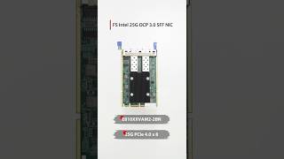 FS Intel 25G OCP 3.0 SFF NIC Introduction #shorts #OCP #networkinterfacecard #networkadapter