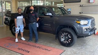 Picking Up My First Pickup Truck 2021 Tacoma TRD Off Road
