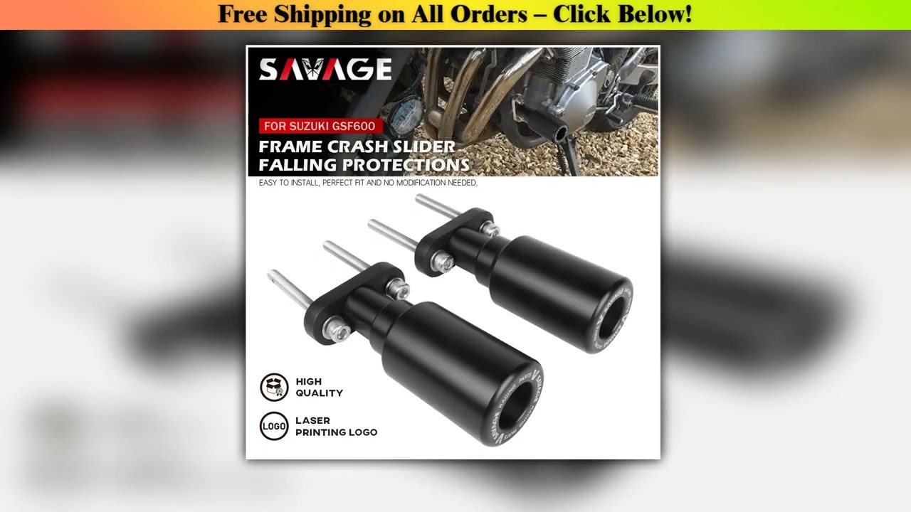 For SUZUKI GSF 600 Bandit Frame Protector Crash Slider GSF600 GSF600S Falling Protection Engine