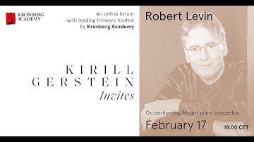 Robert Levin seminar "On performing Mozart