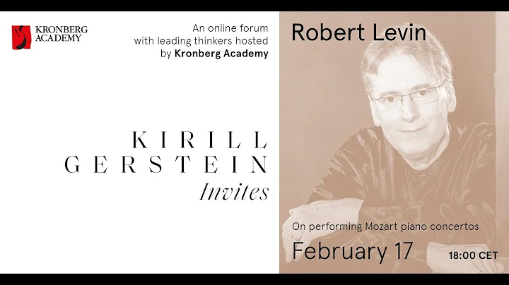 Robert Levin seminar "On performing Mozart's piano...