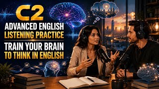 C2 Advanced English Listening Practice | Train Your Brain to Think in English