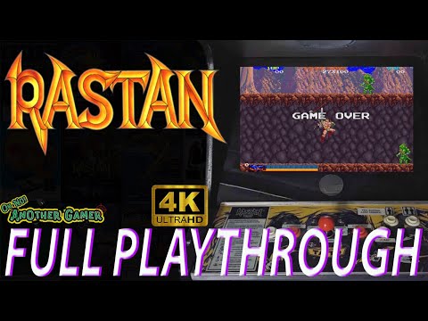 Rastan 1987 Arcade Intro Gameplay Full Playthrough