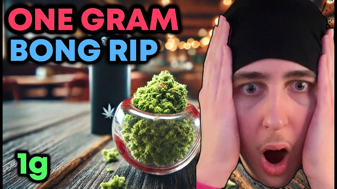 ONE GRAM BONG RIP THE PROPER WAY