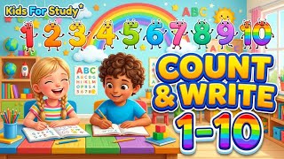 Count the Objects and Write the Number | Fun Learning for Kids Wealth