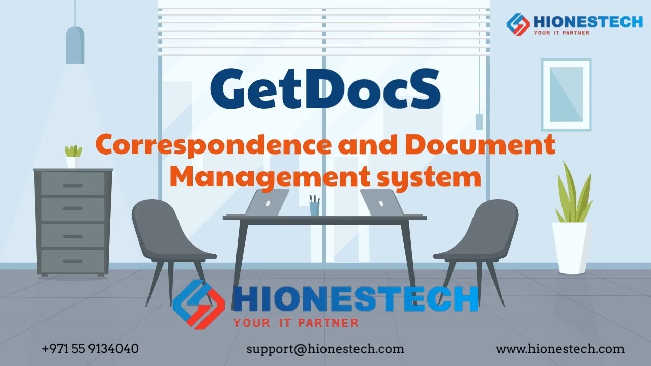 GetDocS - Correspondence and Document Management system -  HionesTech