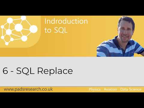Learn SQL – 6  SQL Replace