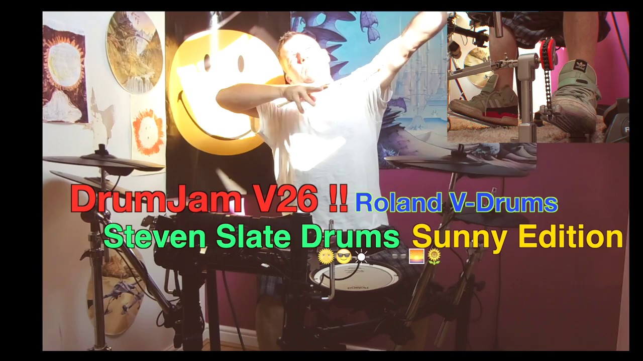 DrumJam V26 !!Roland VDrumsSteven Slate PlatinumSunny Day ltd
