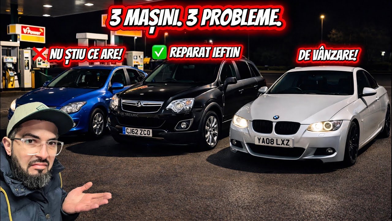 EP26.BMW DE VÂNZARE, UNA REPARATĂ… ȘI UNA MISTER TOTAL!