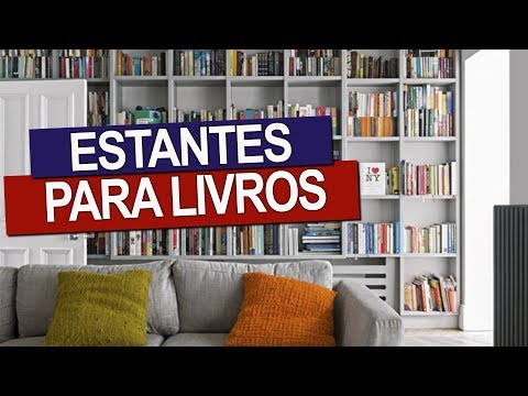 Vídeo: Estantes De Livros Brancos: Estantes Abertas E Fechadas, Estantes Estreitas E Brilhantes E Outros Modelos