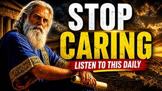 Once You Stop Caring, Everything Starts Working | STOICISM
