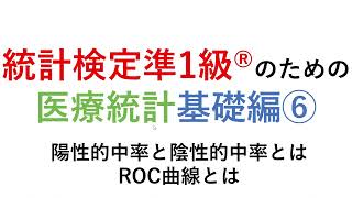 【医療統計⑥】ROC曲線・陰性的中率・陽性的中率