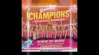 From Struggle to Glory: Creamline's Historic 11th Championship #sportshighlights #thinksport