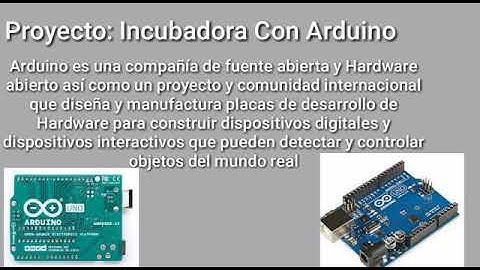 Incubadora con arduino