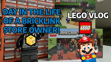 Day in the Life of a Bricklink Store Owner | LEGO Vlog #13 | Starting a Bricklink Store in 2023