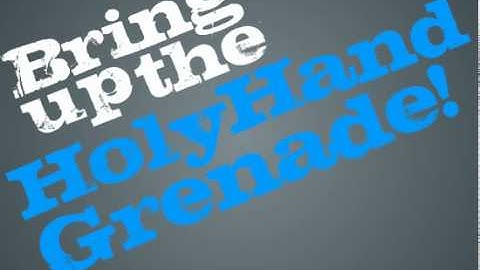 Monty Python - Kinetic Typography