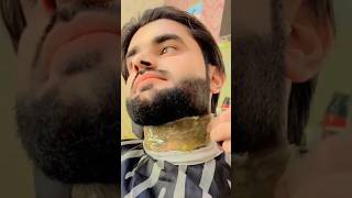 Extreme Beard Wax Removal by American Barber #shorts #viral #barber