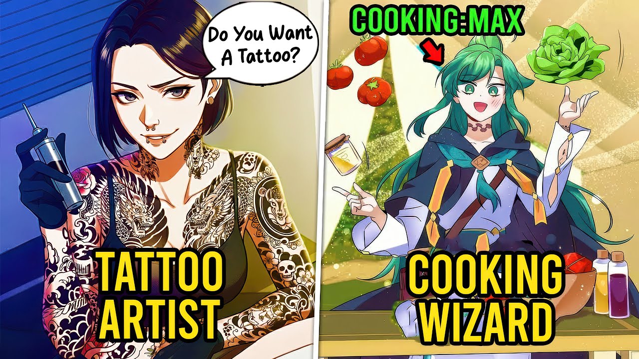World's Best Tattoo Artist Reincarnates As Cooking Wizard in Novel World