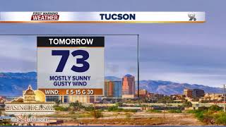 Chief Meteorologist Erin Christiansens Kgun 9 Forecast Monday, December 11, 2017