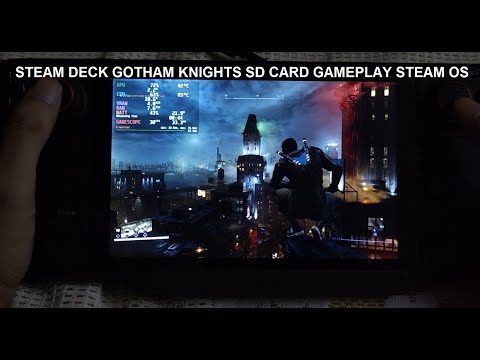 Gotham Knights Still has Performance Issues on Steam Deck | SD Card Gameplay Steam OS