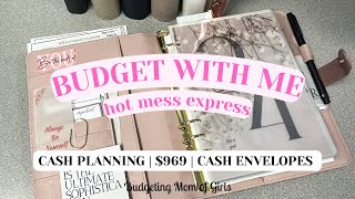 Budget with me | $969 | Zero Based Budget