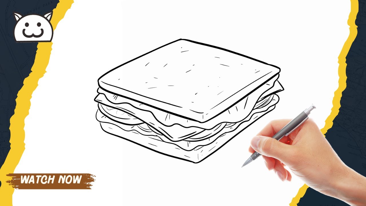 How to Draw Sandwich