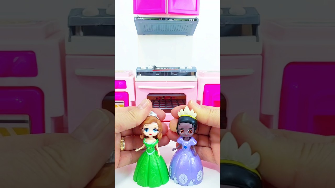 Преображение Тианы и Софии из мультфильма Disney! #эльза #нежа #шорты #приятно #распаковка #ариэль