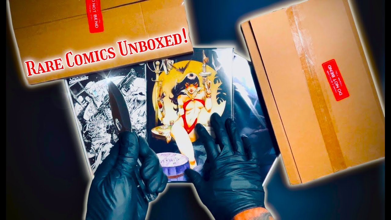 You Won’t Believe These Rare Comics! ASMR Unboxing! - YouTube
