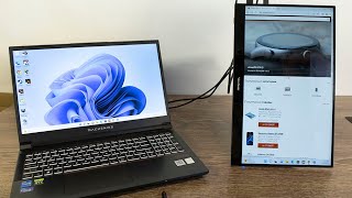 картинка: ViewSonic TD1655 - портативный сенсорный монитор