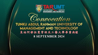 LIVE TAR UMT Convocation – 8 September 2024 Session 1