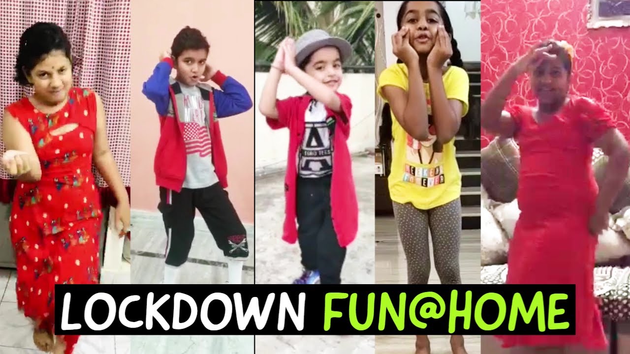 LOCKDOWN DANCE FUN @HOME by prem'ss cube students