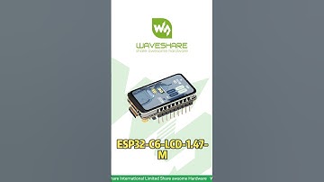 ESP32-C6 1.47inch Display Development Board, 172×320, 262K Color, 160MHz #arduino #esp32project