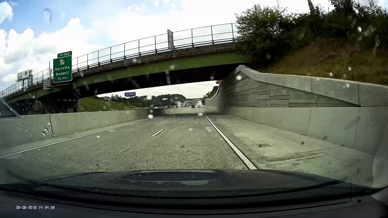 atlanta-s-northwest-corridor-i-75-express-lanes-southbound-youtube
