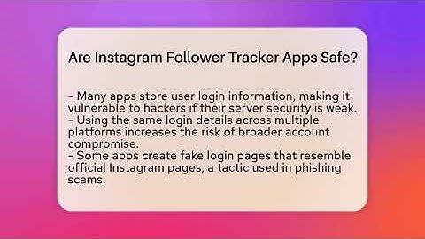Are Instagram Follower Tracker Apps Safe? - Everyday-Networking