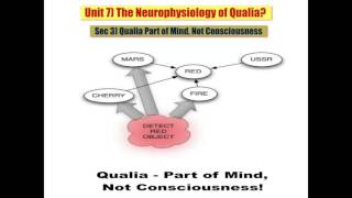 Sec 3 Qualia Part of Mind, Not Consciousness @urban983
