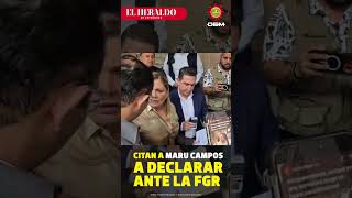📢👱🏻‍♀️Maru Campos summoned to testify before the FGR on May 27th #short