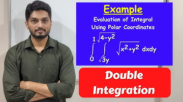 Evaluation of Double Integral using Polar Coordinates| L43|TYBSc | Double Integration  @ranjankhatu