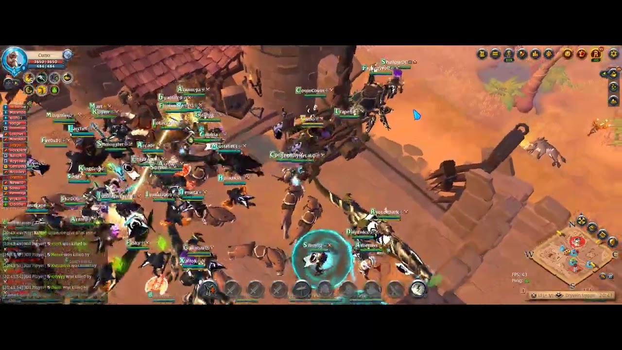 Albion Online Crumbs Team(ck) + ANC vs m3r