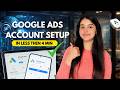 How to Set Up Google Ads Account in 2026 | Step-by-Step Beginner Guide