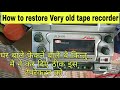 Restoring an Old Music System with Bluetooth and Vintage Sound