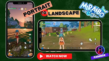 How to Change Game screen Portrait to Landscape | MIRAIBO GO New PALWORLD MOBILE [ Android,iOS ]