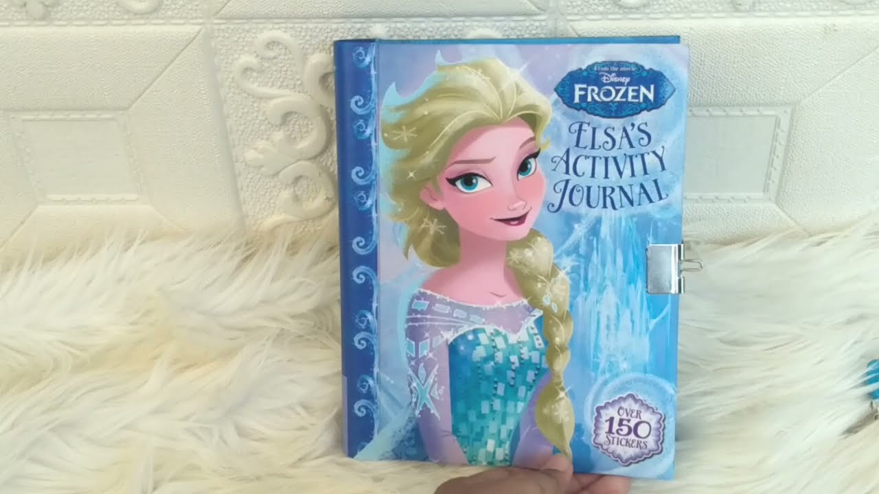 Disney Frozen Elsa's Activity Journal with over 150 stickers