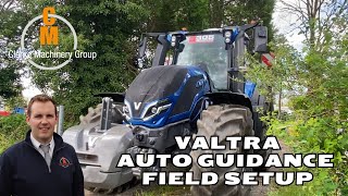 We headed to the fields with the Valtra Q305 Demonstrator .