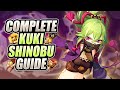 KUKI SHINOBU - COMPLETE GUIDE - Optimal Builds, Design Breakdown, Gameplay Showcase | Genshin Impact